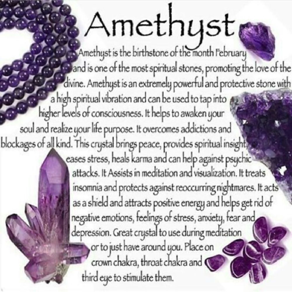 NEW⚜️AMETHYST Gemstone Beaded Bracelet - Picture 3 of 7